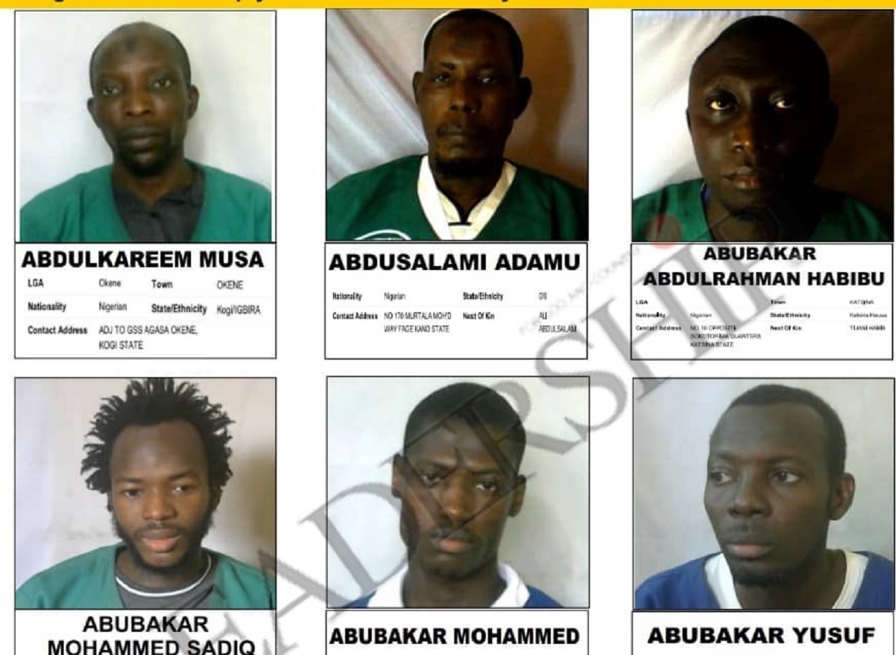 Names of Kuje attack who escaped