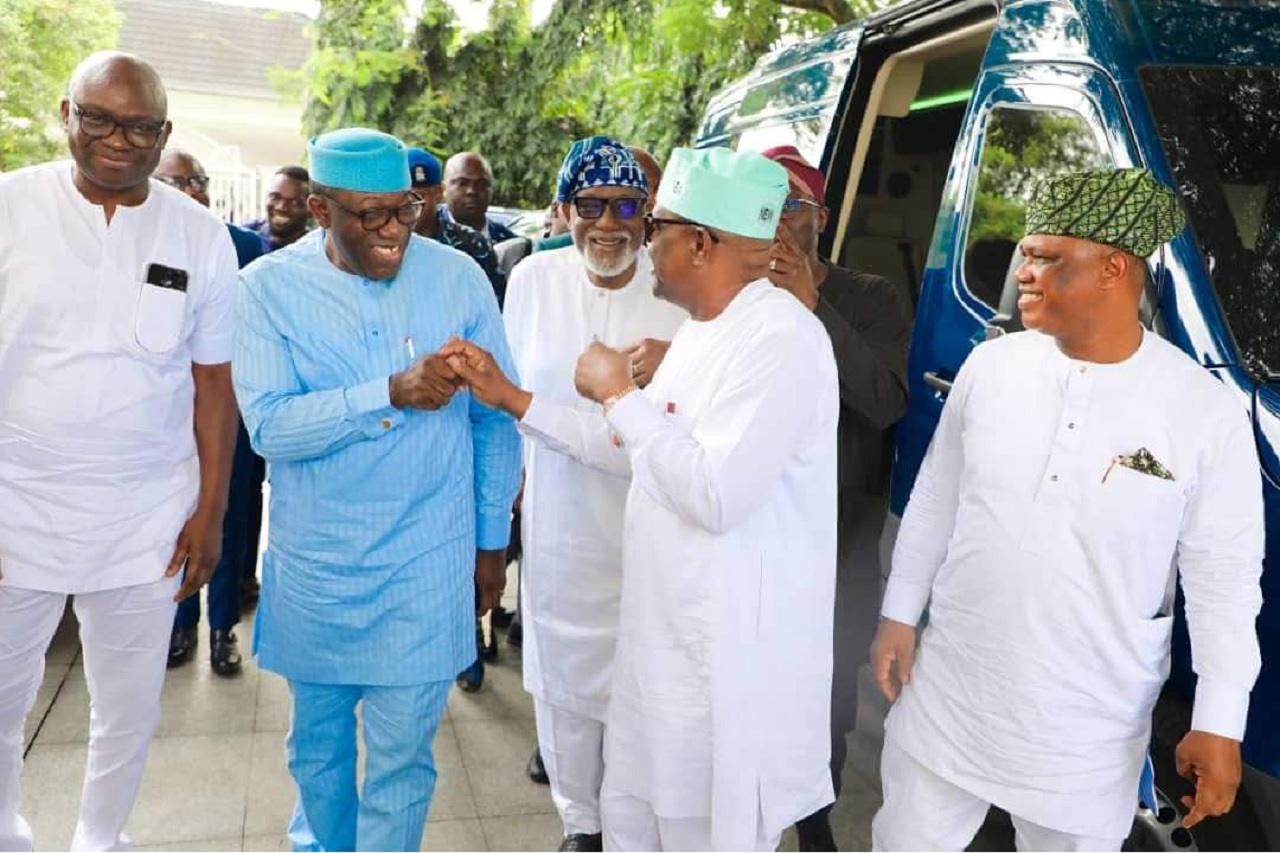 Three governors meet Wike