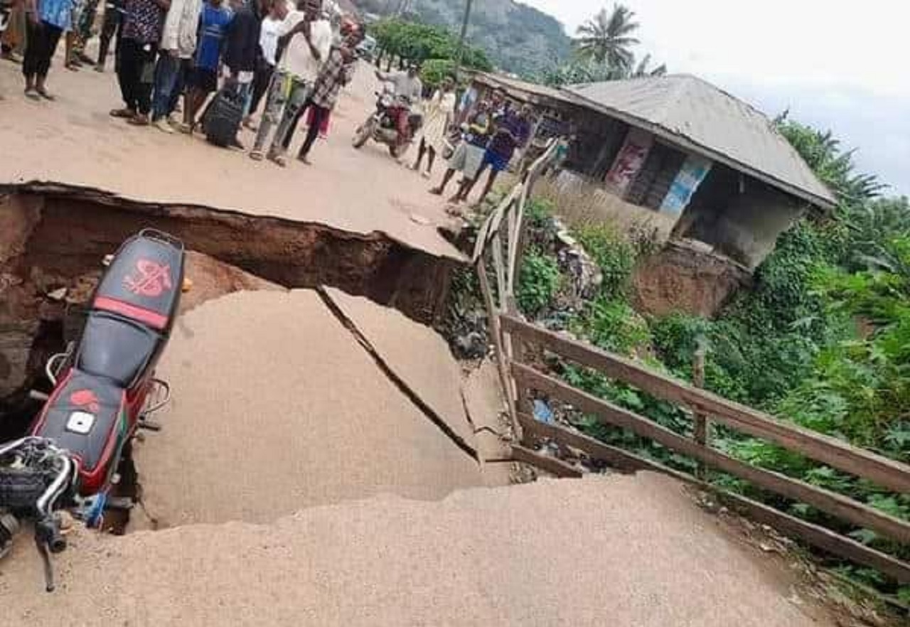 Bridge collapses in Osun