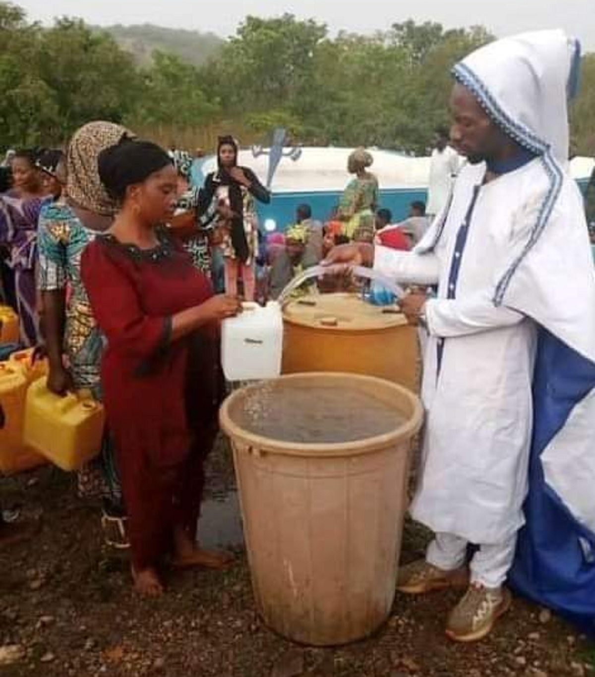 Pastor sells Bulletproof water