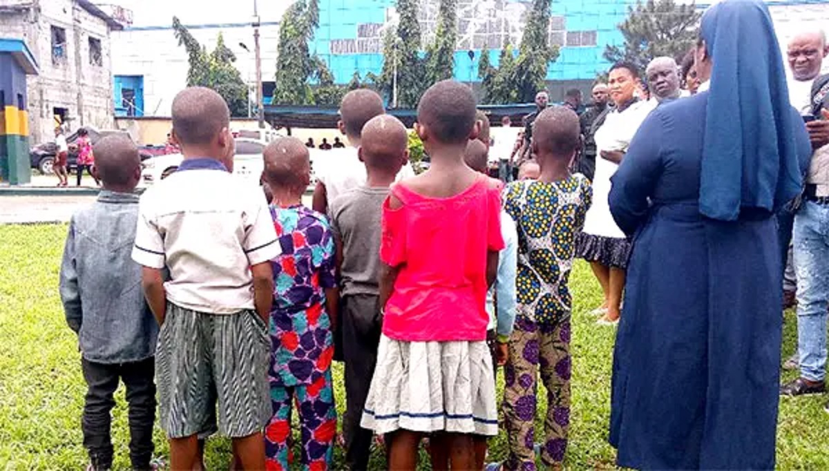 Rev Sister caught with 15 children