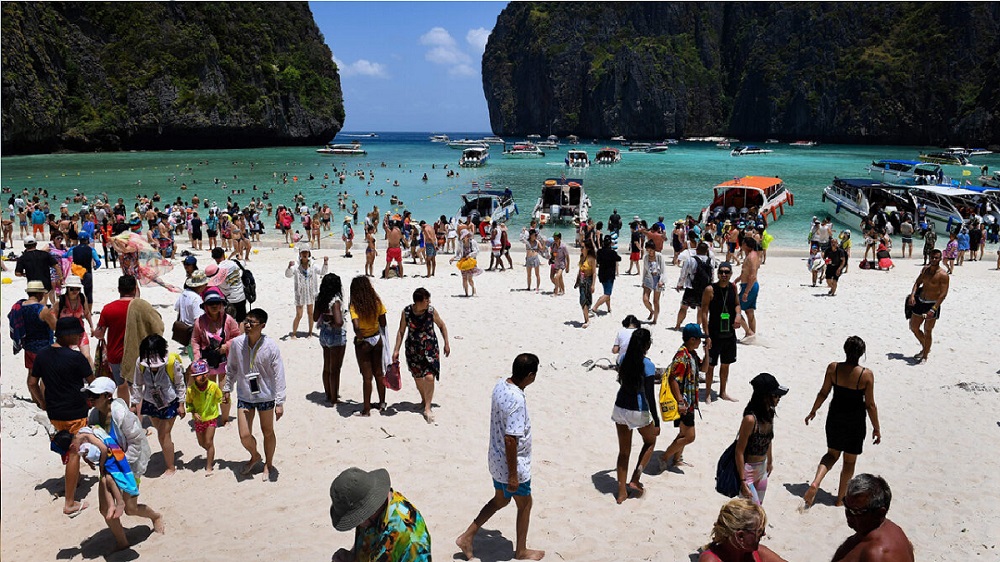Tourists in Thailand