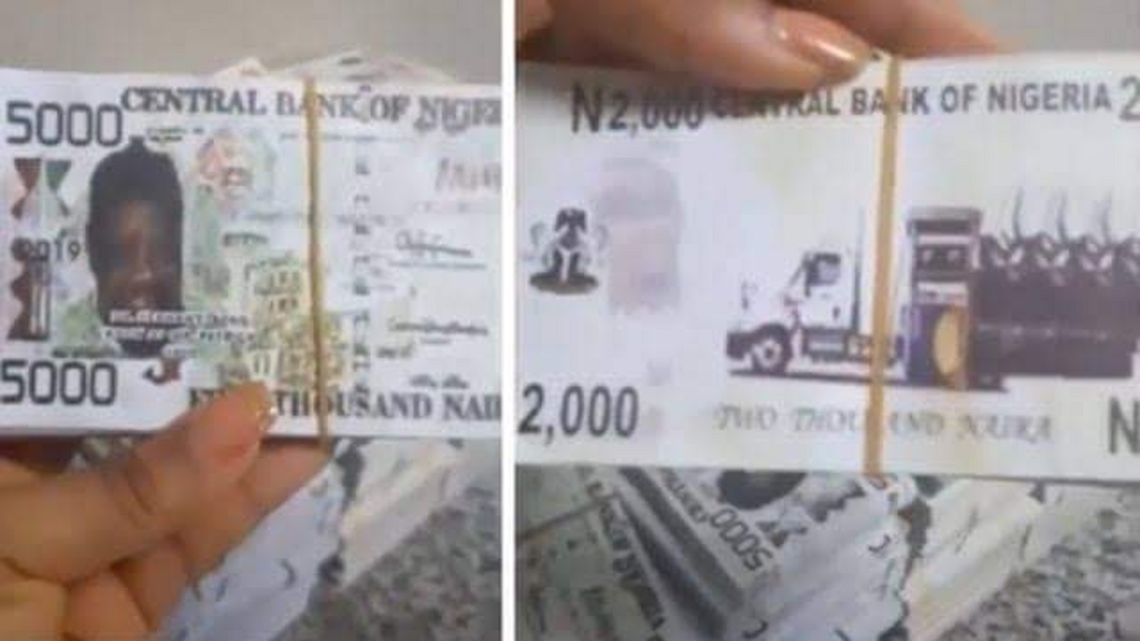 Fake N5000 and N2000 notes