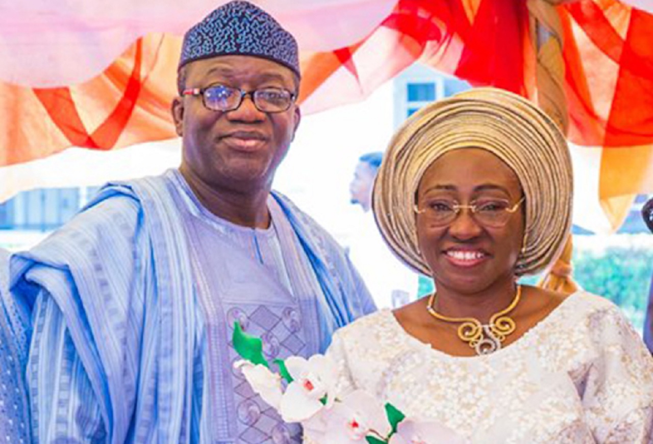 Fayemi and his wife Bisi