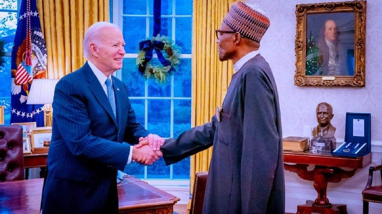 Buhari meets Biden at White House