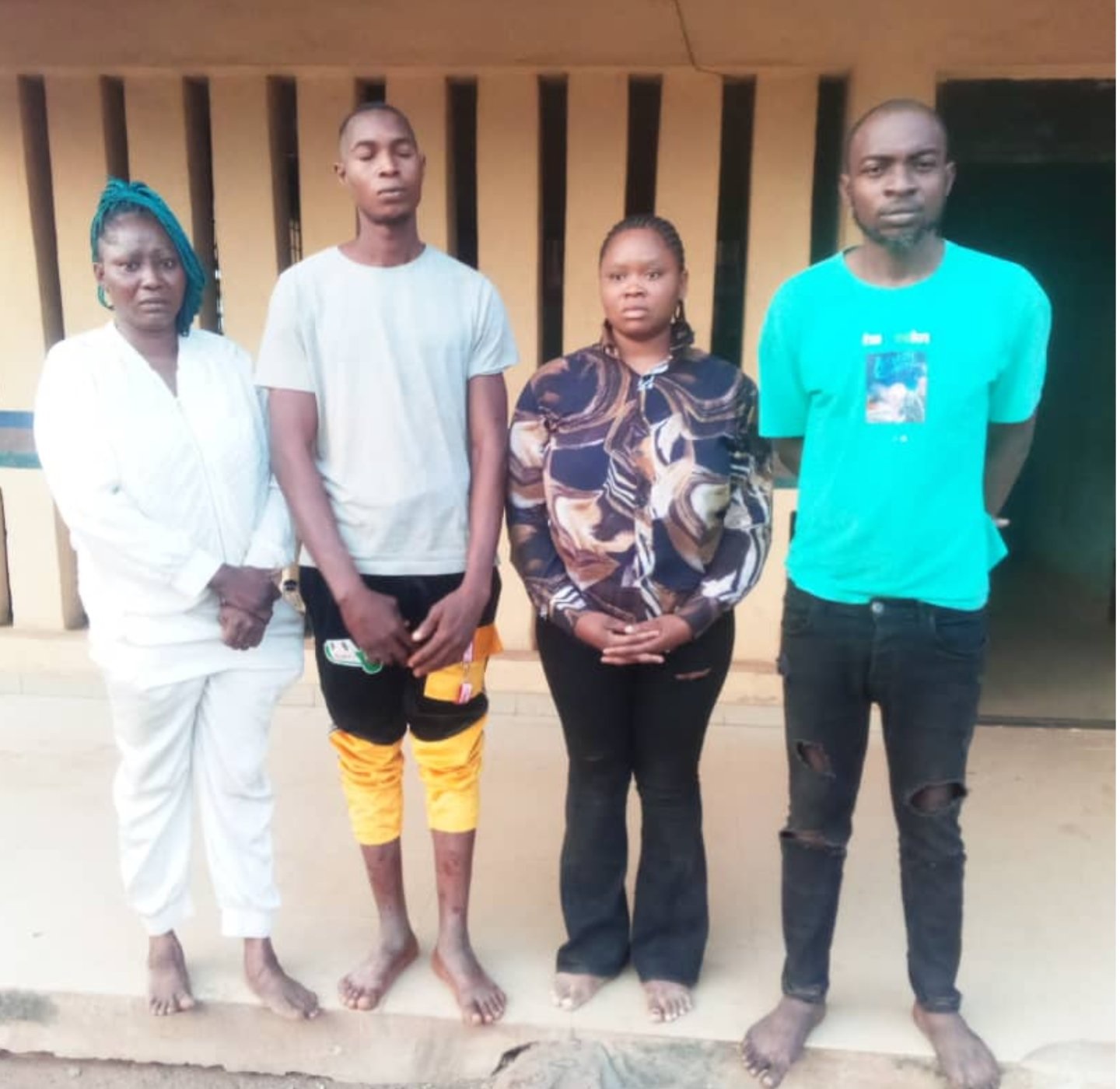 Four yahoo boys arrested