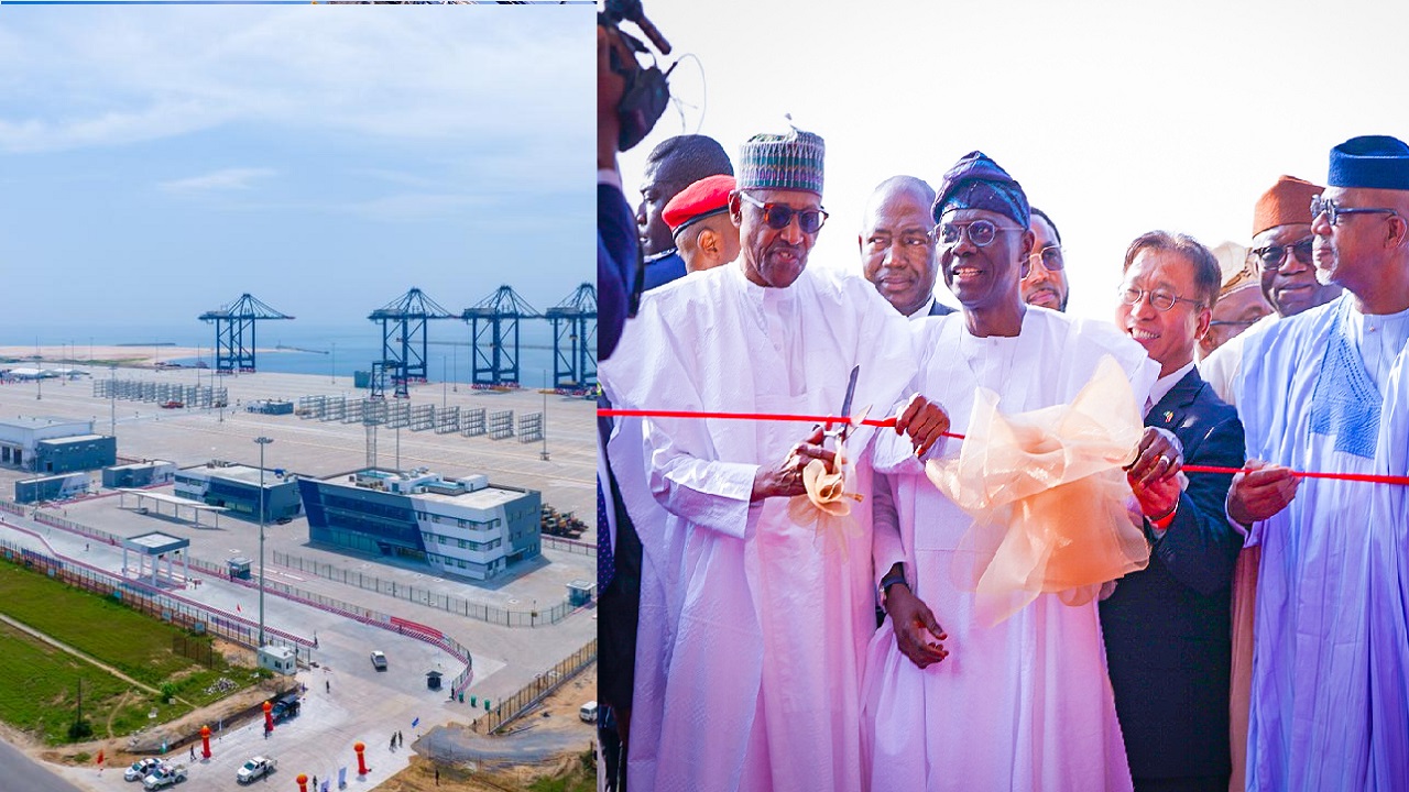 Buhari commissions Lekki Deep Sea Port in Lagos