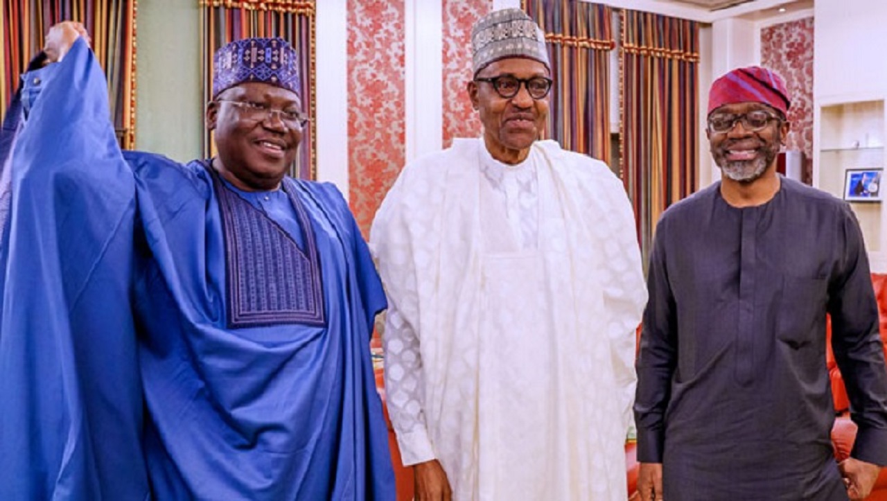 Lawan, Buhari and Gbajabiamila