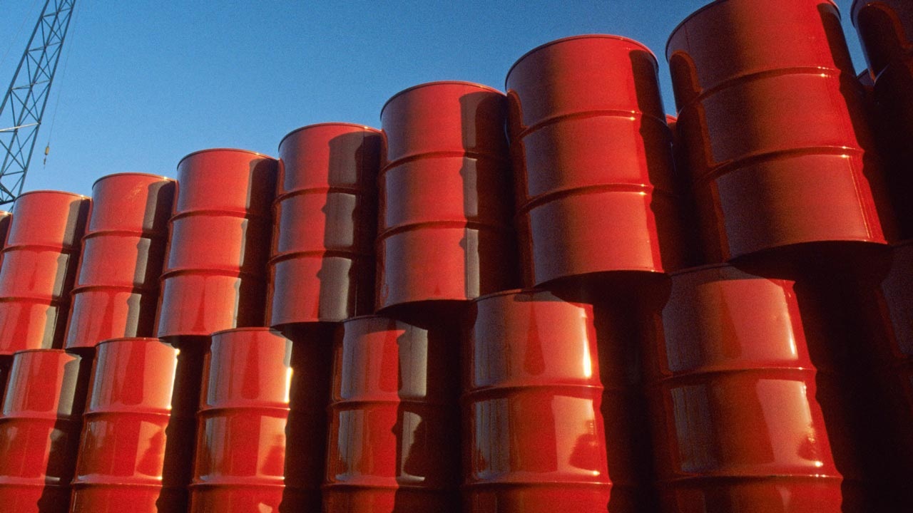barrels of crude