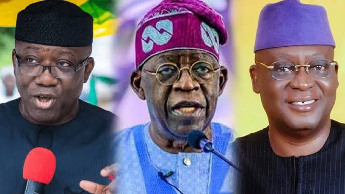 Fayemi, Tinubu and Adeyeye