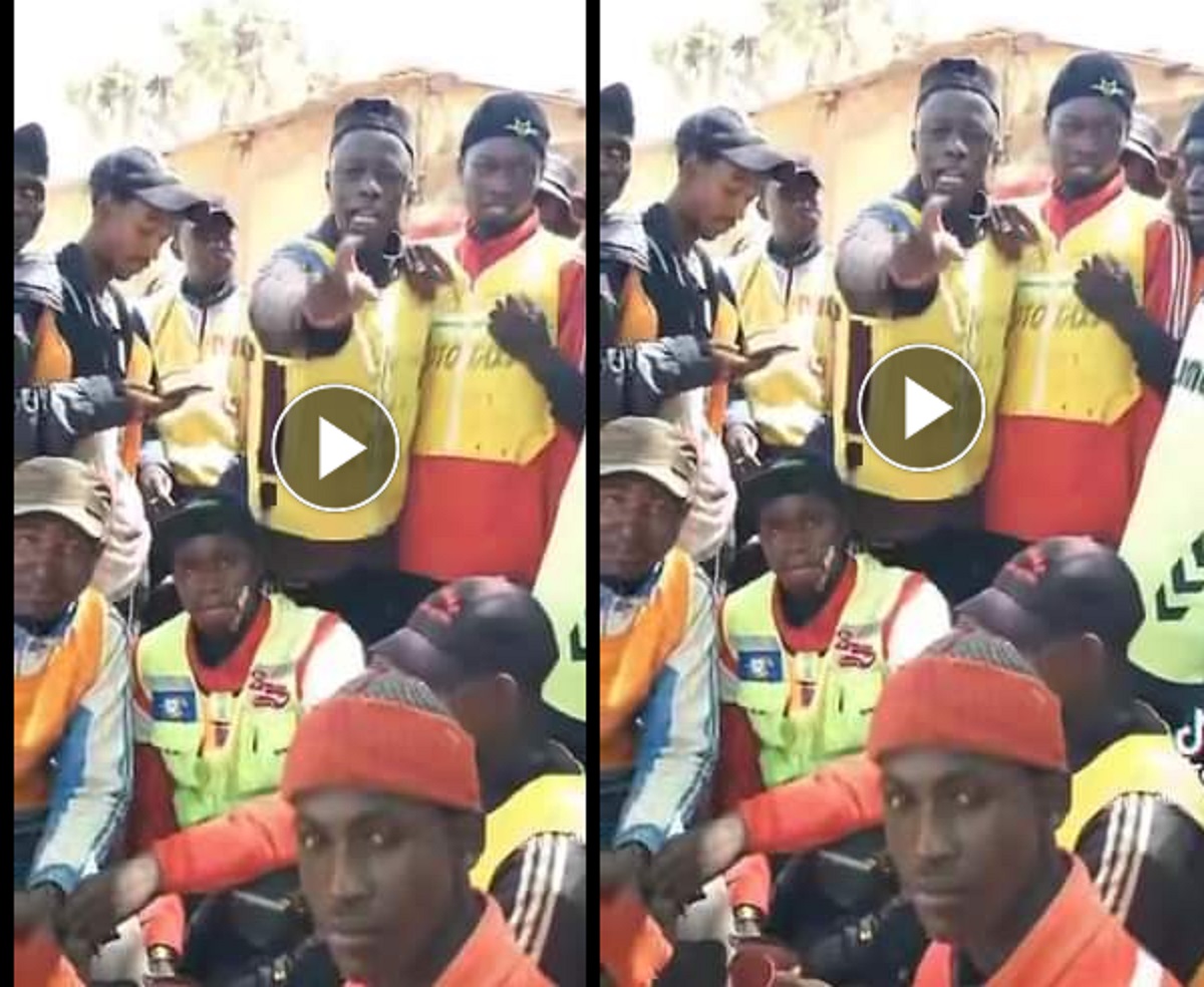 Cameroonian Okada riders protest