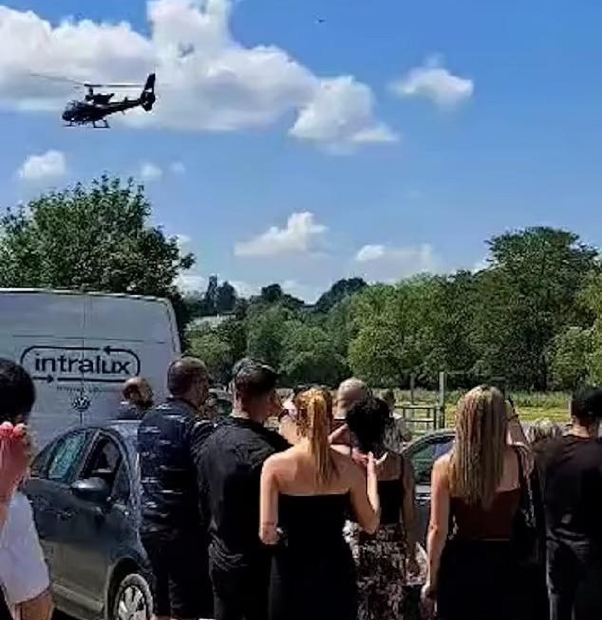 Man Fakes Death, Turns Up At His Own Funeral In Helicopter
