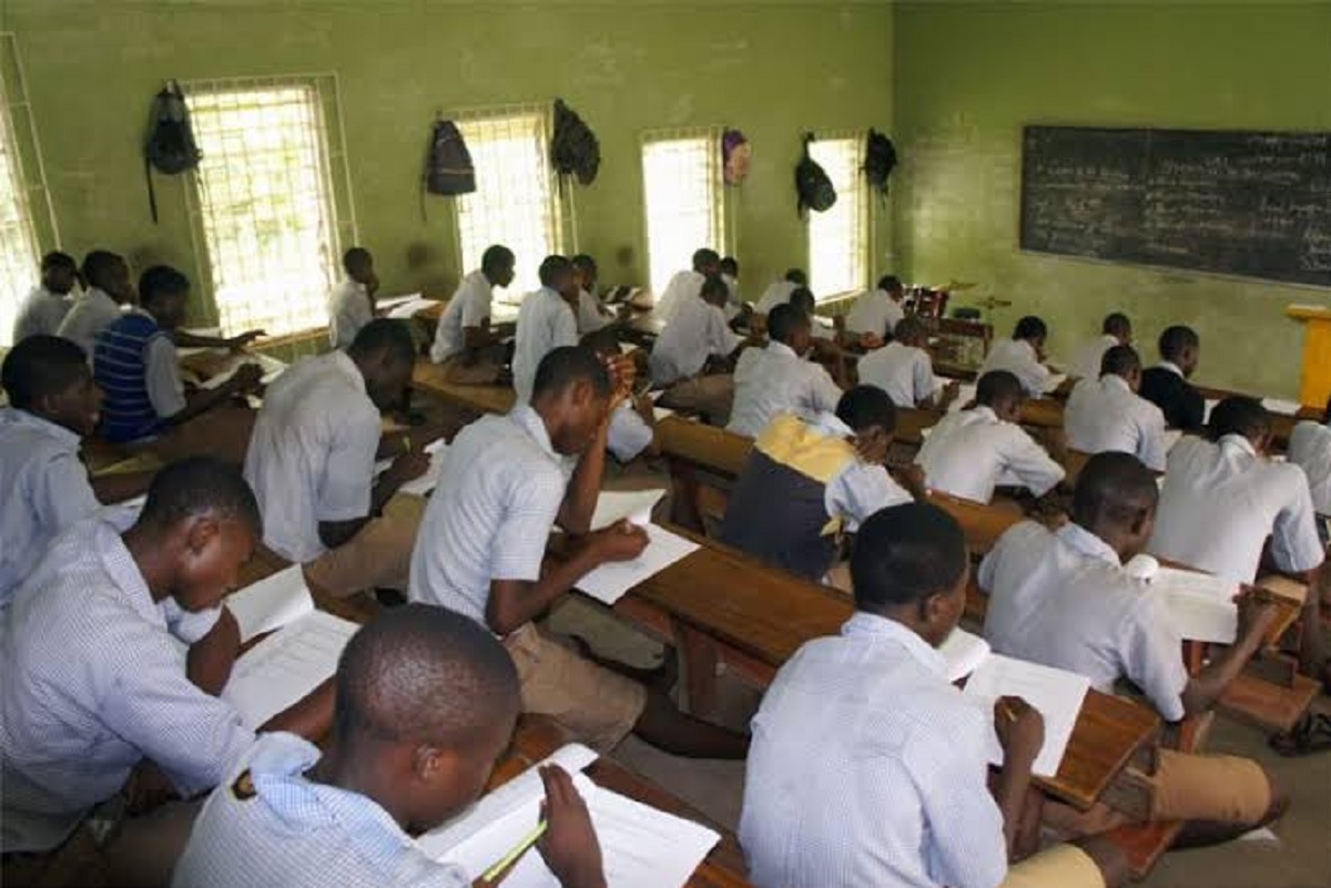 Secondary School Students in Exam