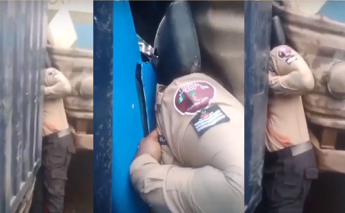 FRSC officer crushed to death by trailer in Lagos while allegedly collecting bribe