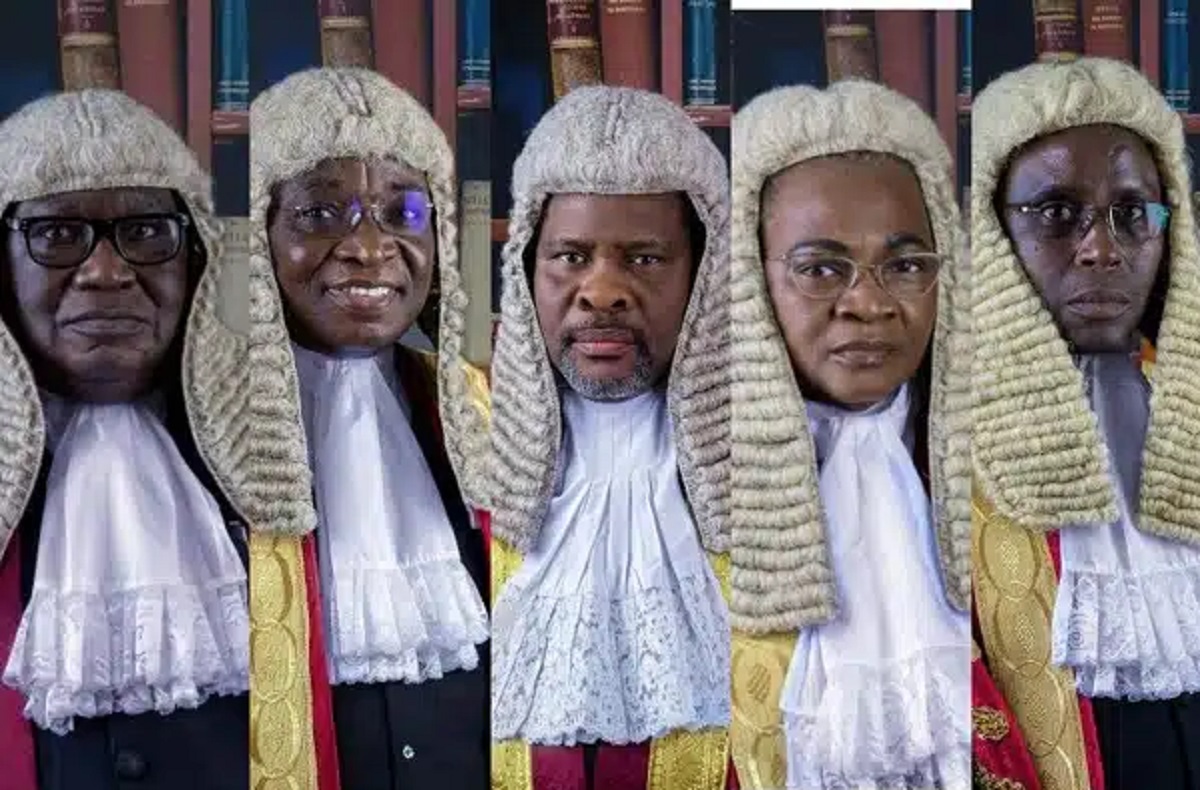 Meet the Five Judges To Rule Presidential Tribunal Election