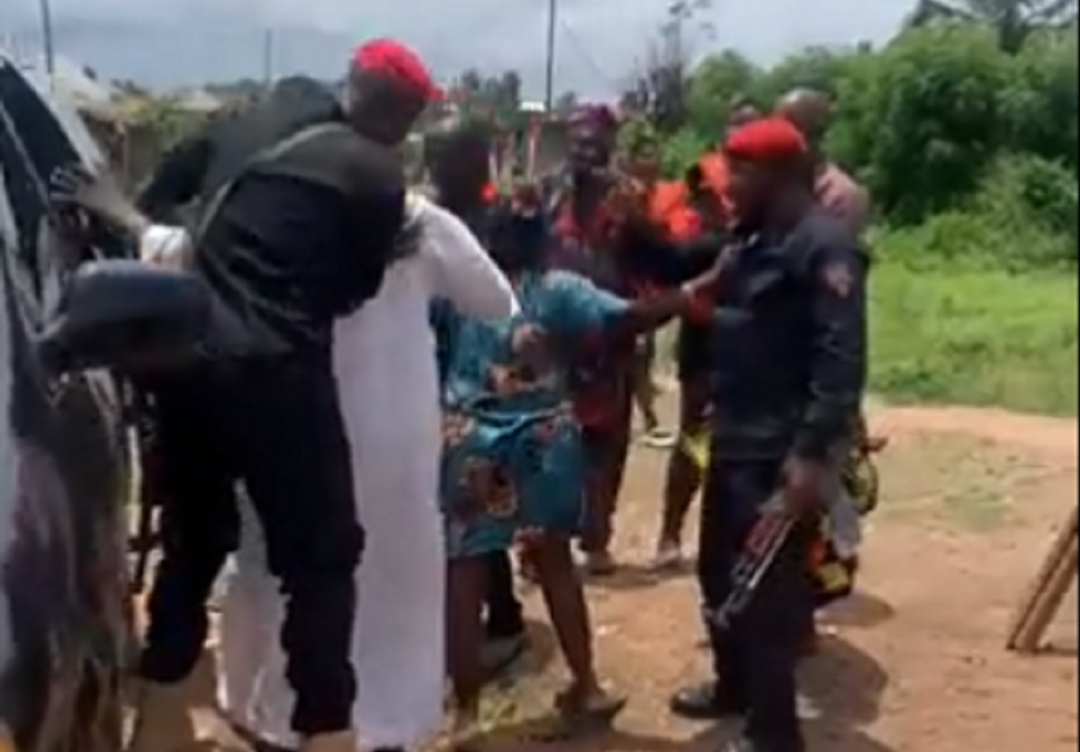 NSCDC Officers in Ekiti Brutally Assault Woman and Family Over Business Dispute