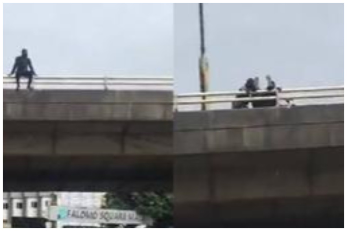 Bystanders Save Man from Suicide Attempt in Lekki Bridge