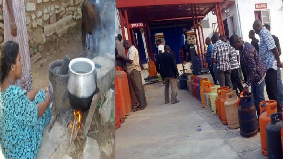 How Residents are Turning to Charcoal and Firewood as Cooking Gas Hits N1,000 Per Kg