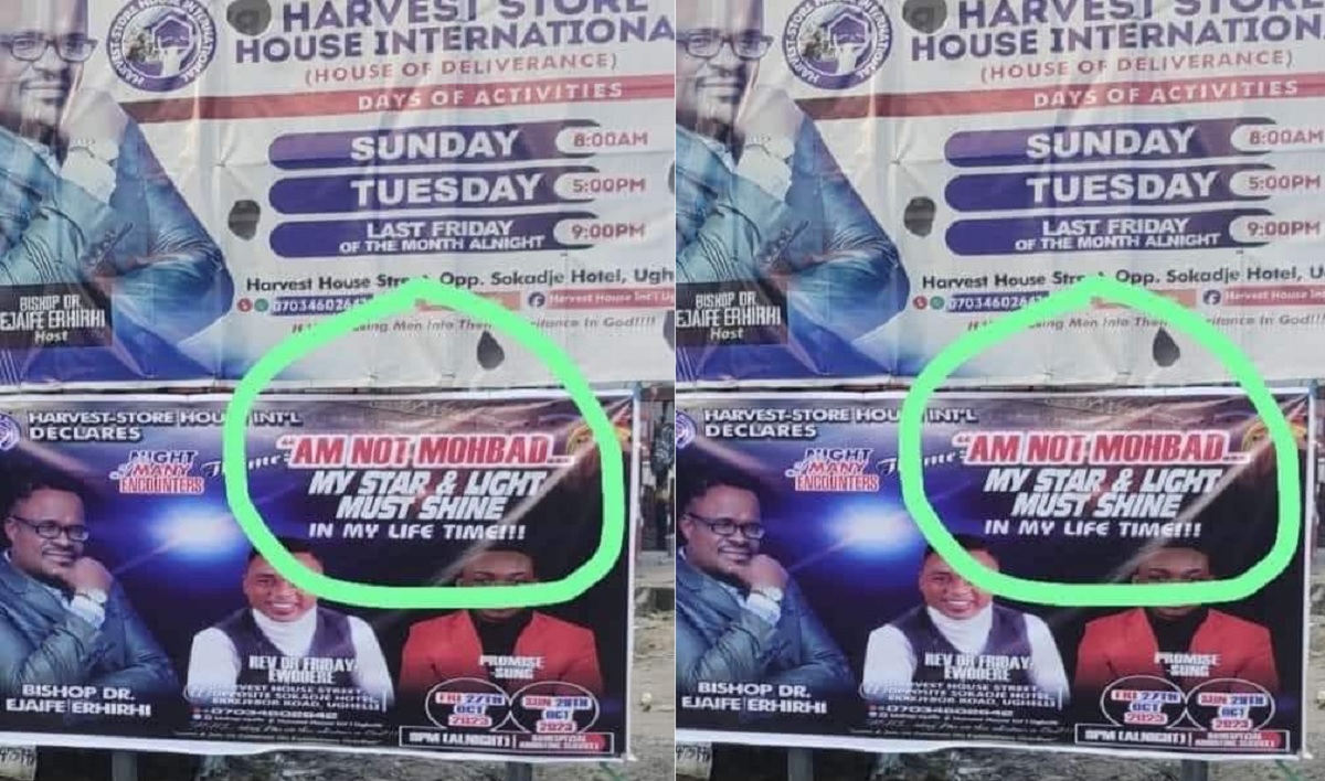 Mohbad’s Name Appears On Church Programme’s Banner In Delta