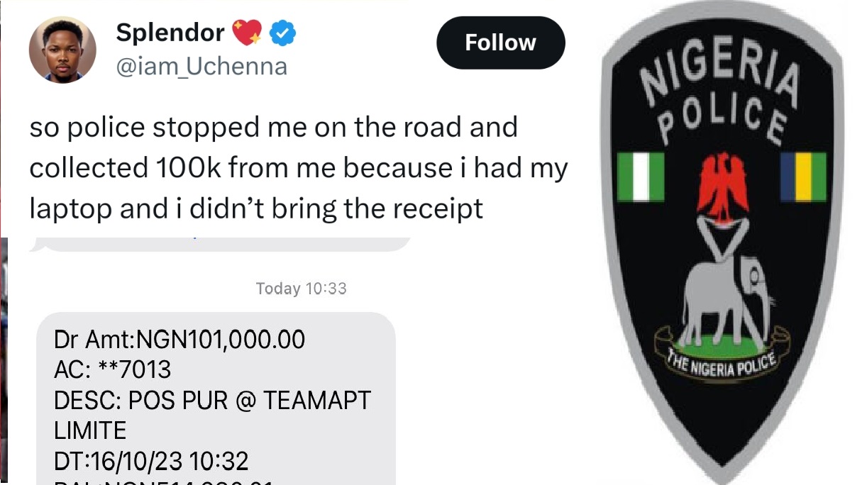 Police collected 100k because of my laptop