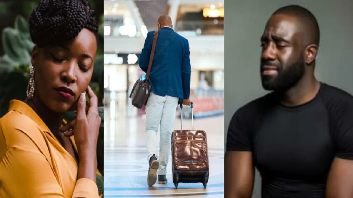 Wife Dumps Husband at UK Airport After Reuniting with Kids